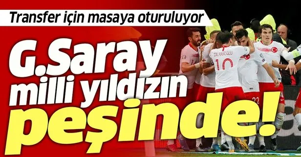 Galatasaray yeniden milli yıldızın peşinde