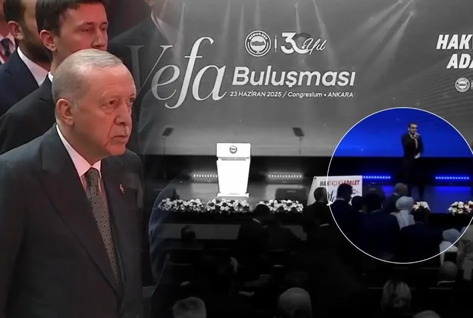 Sürpriz telefon sonrası salondan ayrıldı