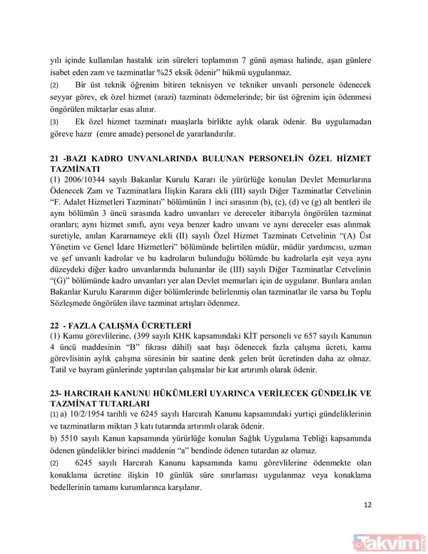 Sendikalar memur ve memur emeklisi için ne talep etti? Memur toplu sözleşme zammı yüzde kaç? İşte detaylar... - 16