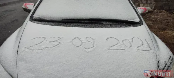 Uludağ'ın Alçak Kesimlerinde De Karla Karışık Yağmur Görülürken, Kar Yağışı Oteller Bölgesinde Etkili Oldu.