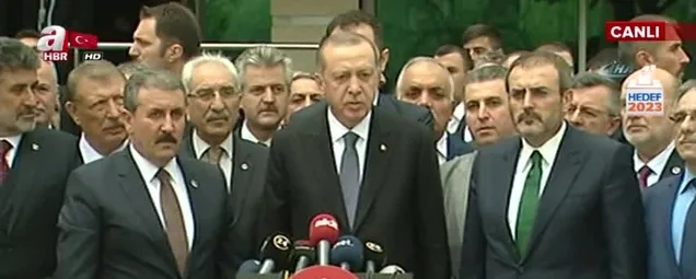 Erdoğan ve Desticiden ortak açıklama