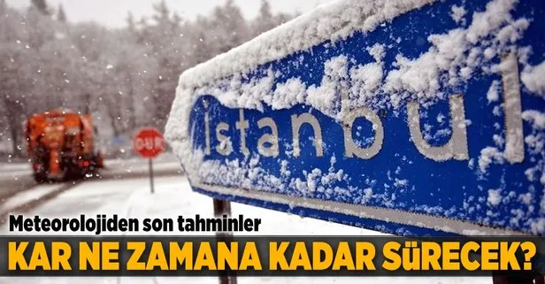 İstanbul’da kar yağışı başladı! İstanbul’da kar yağışı ne kadar sürecek?