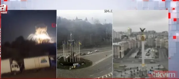 SON DAKİKA I Bombardıman başladı! İşte Rusya'nın Ukrayna'ya girdiği anlar... - 19