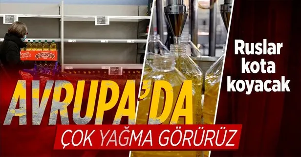 Rusya’dan Ayçiçek yağı kararı!