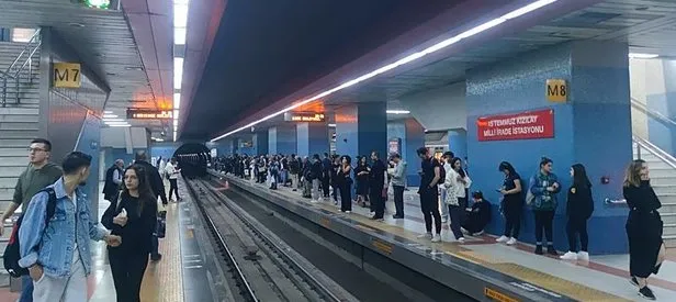 Ankara’da metro arızası!