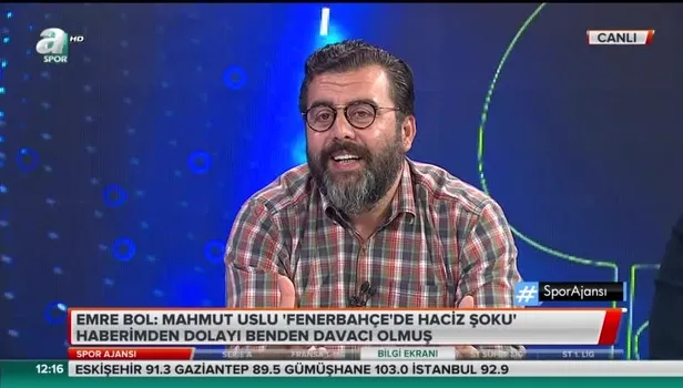 Emre Bol: "Bu tablo menemenle, bileklikle çözülmez"
