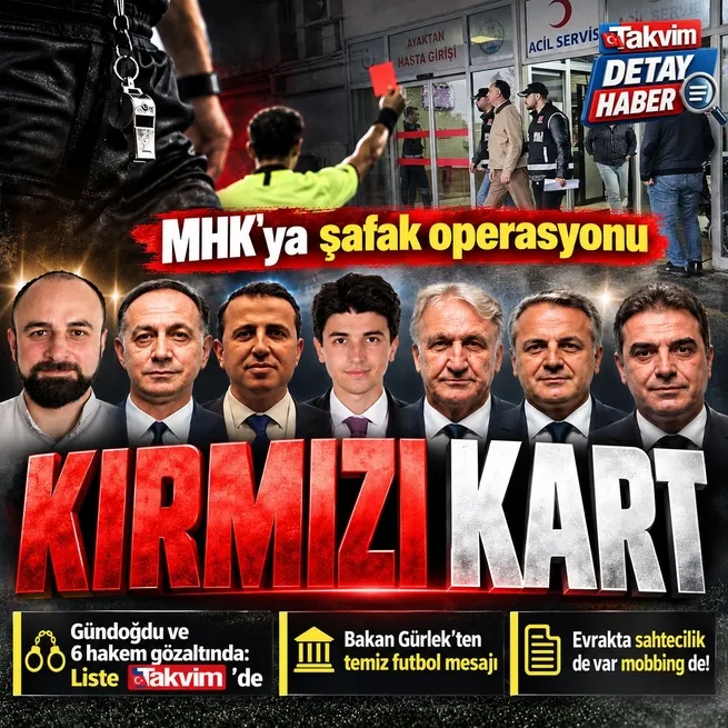 MHK Başkanı Ferhat Gündoğdu ve 6 şüpheli gözaltına alındı! Evrakta sahtecilik suçlaması