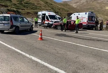 Bayburt’ta korkunç kaza!