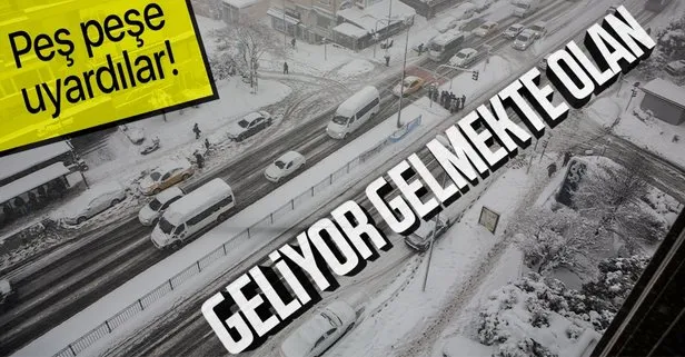 HAVA DURUMU | Meteoroloji’den flaş İstanbul uyarısı! Kar geri mi geliyor? Yarın hava nasıl olacak?