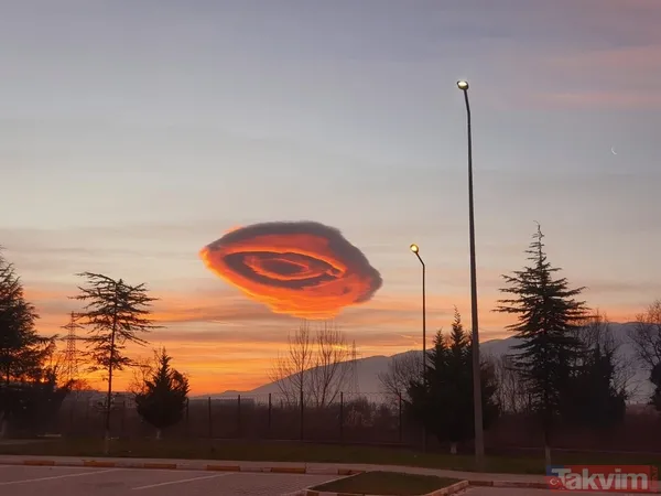 Bursa semalarında gizemli bulut! Gören telefona sarıldı | Mercek bulutu nedir? - 25