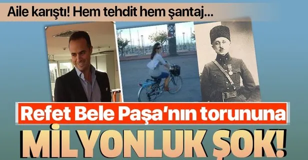 Refet Bele Paşa’nın üçünü kuşaktan torunu Ali Tanman’a 2 milyonluk boşanma davası