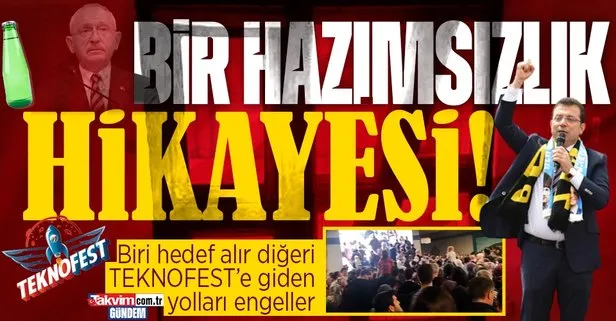 Kemal Kılıçdaroğlu hedef aldı İBB Atatürk Havalimanı’na giden metroları durdurdu! CHP’nin TEKNOFEST hazımsızlığı!