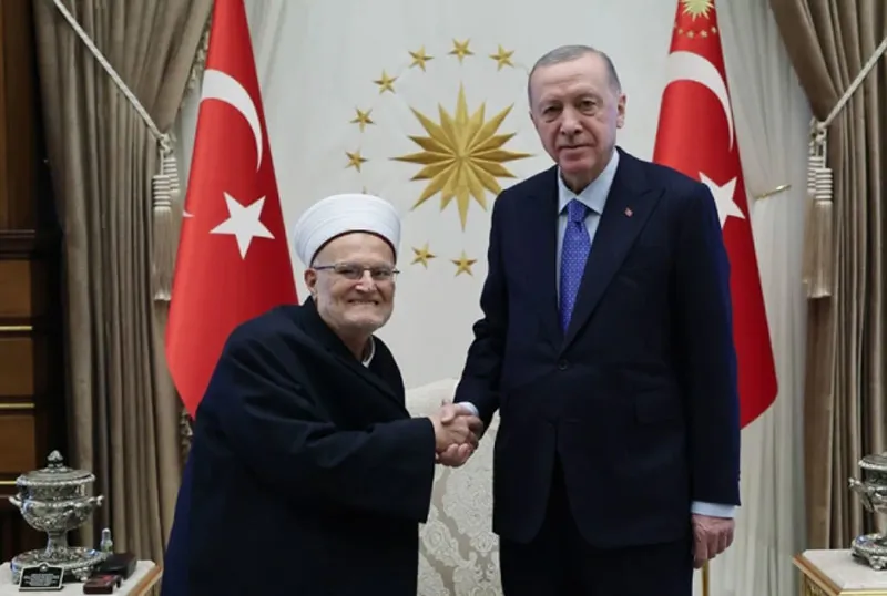 Mescid-i Aksa İmam Hatibi Ankara’da!