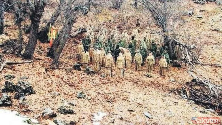 PKK'nın SİHA ve İHA korkusu bunu yaptırdı! Sözde Nevruz kutlamalarını bakın nasıl yaptılar! Görüntüler ifşa oldu!