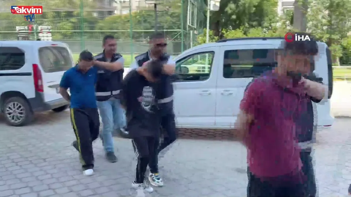 Rapçi Yüşa Keskin'e klip operasyonu: Tüfekle poz veren 4 şüpheli adliyeye sevk edildi