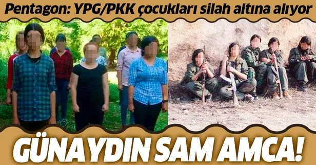 Son dakika: Pentagon’dan YPG/PKK itirafı: Çocukları silah altına almaya devam ediyorlar
