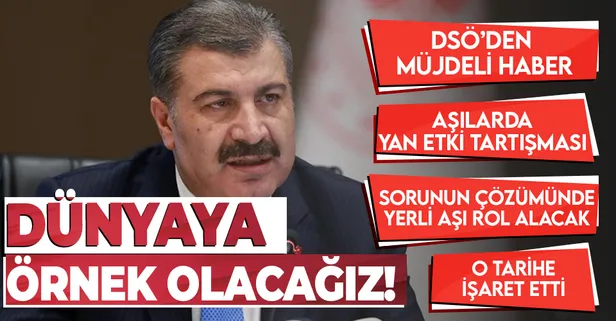 SON DAKİKA: Yerli aşı ne zaman çıkacak? Bilim Kurulu toplantısı sonrası Sağlık Bakanı Fahrettin Koca'dan yazılı açıklama