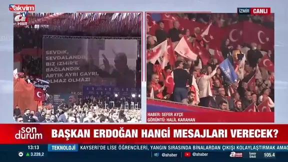 Başkan Erdoğan İzmir'e gidiyor