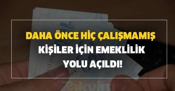 emeklilik yolu