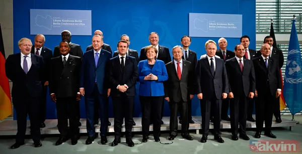 Berlin'deki zirvede Başkan Erdoğan rüzgarı - 43