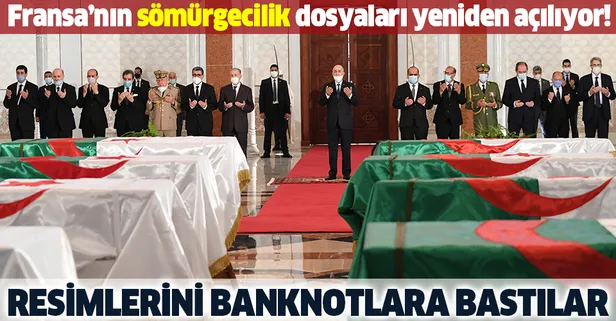 Cezayir ile Fransa arasındaki tarihi dosyalar yeniden açılıyor: Direnişçilerin resimlerini banknotlara bastılar-1