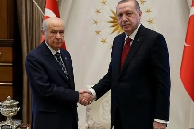 Başkan Erdoğan-Bahçeli arasındaki kritik görüşme sona erdi