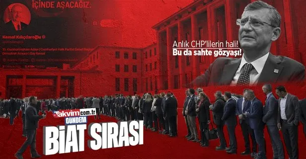 Türkiye Büyük Millet Meclisi’nde CHP’lilerden Kılıçdaroğlu’na biat kuyruğu