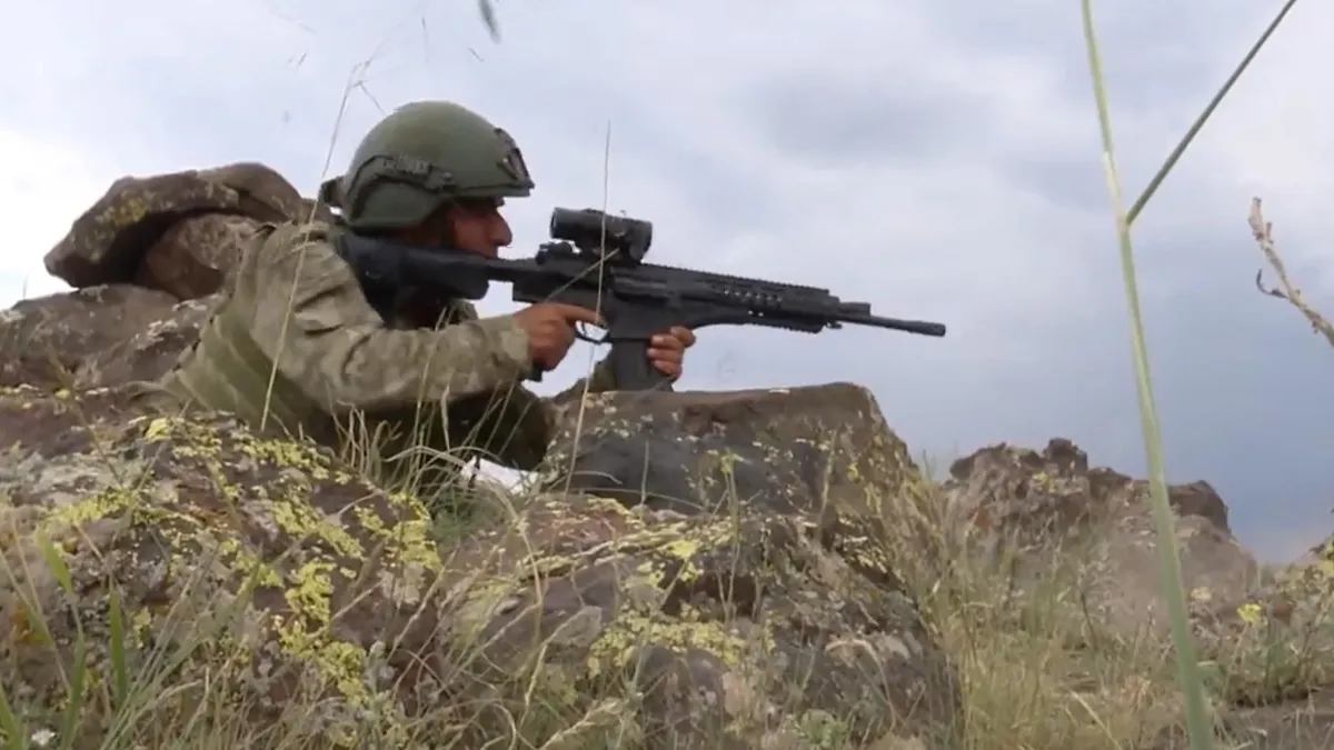 Zeytin Dalı bölgesinde tespit edilen 6 PKK/YPG'li terörist etkisiz hale getirildi