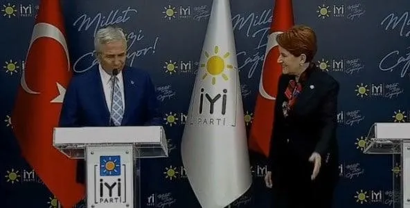 Mansur Yavaş, Ümit Özdağ'ın adaylık çağrısına yanıt verirken İmamoğlu'na salladı! Meral Akşener rahatsız oldu kürsüden ayrıldı-2