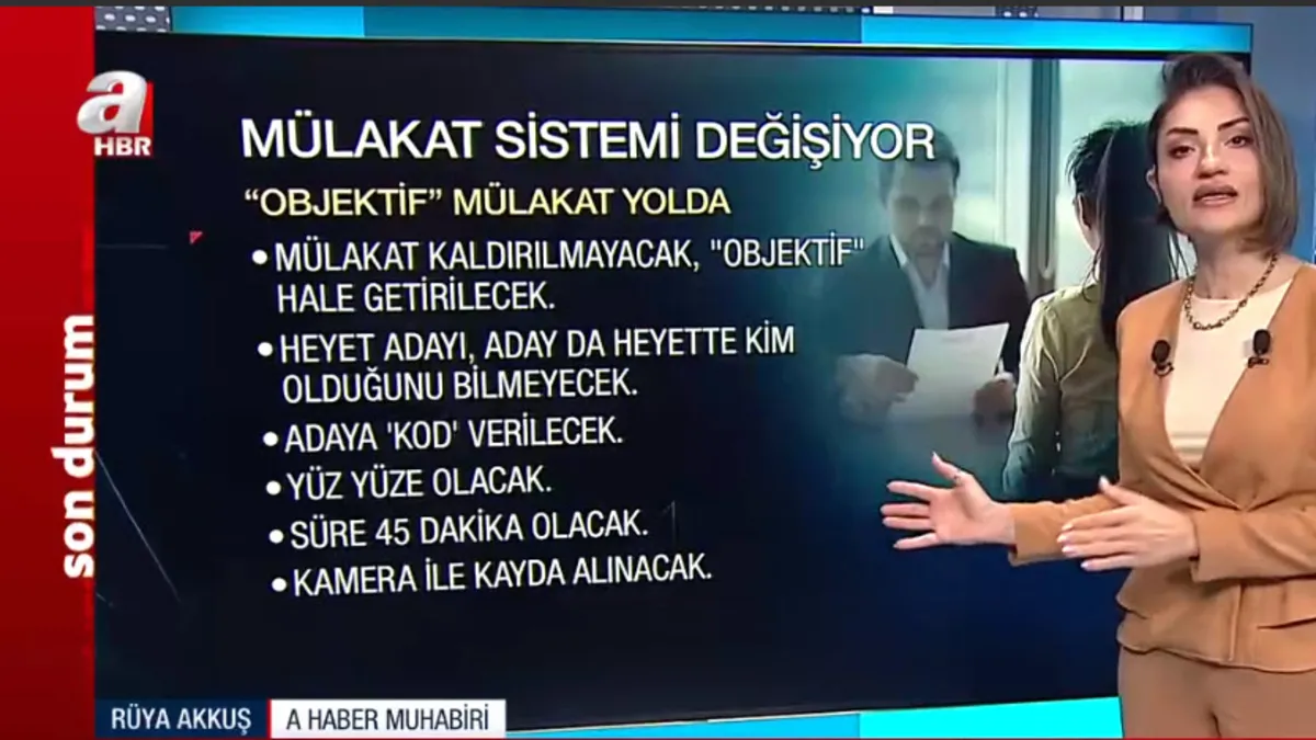 Kamuda mülakat sistemi değişiyor! Yeni mülakat nasıl olacak? İşte tüm detaylar