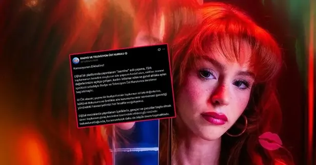 RTÜK'ten Jasmine ahlaksızlığına en üst sınırdan ceza: Katalogdan çıkarıldı! Netflix de listede