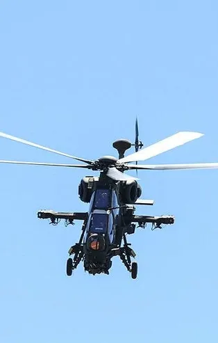 Emniyet Genel Müdürlüğü'ne üçüncü T129 Atak Helikopteri de teslim edildi