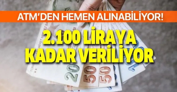 ATM’den anında alın! SGK-SSK ve Bağkur’luya 375, 625, 750, 1.300 ve 2.100 lira ödeniyor