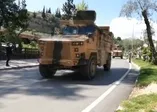 Hatay'da Suriye sınırına askeri sevkiyat
