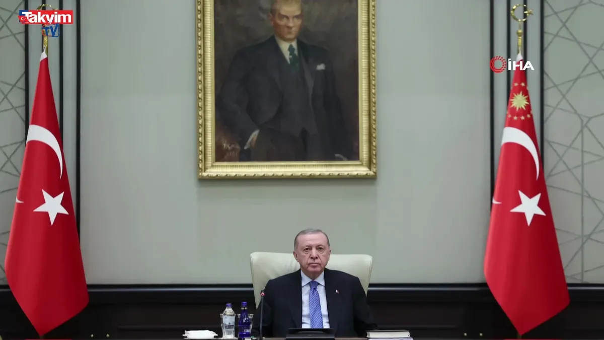 Kabine toplantısı başladı