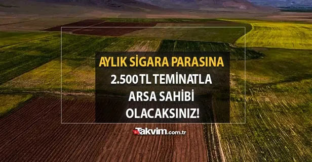 Akarı yok kokarı yok! Bedavadan bir tık ucuza 10.000 TL'ye arsa sahibi olacaksınız!