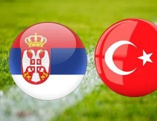 Sırbistan - Türkiye A Milli maçı TRT 1 canlı izle!