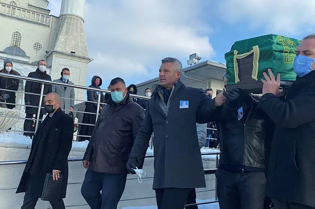 İş insanı Sadettin Saran'ın babası Özbek Saran son yolculuğuna uğurlandı