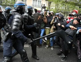 Fransa’da 1 Mayıs: 39 kişiye gözaltı