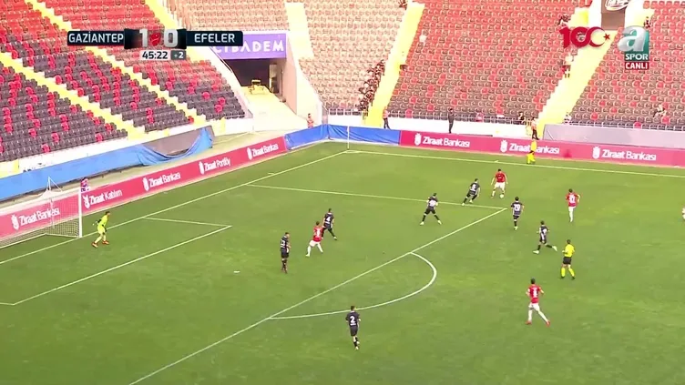 GOL | Gaziantep FK 2-0 Efeler 09 Spor