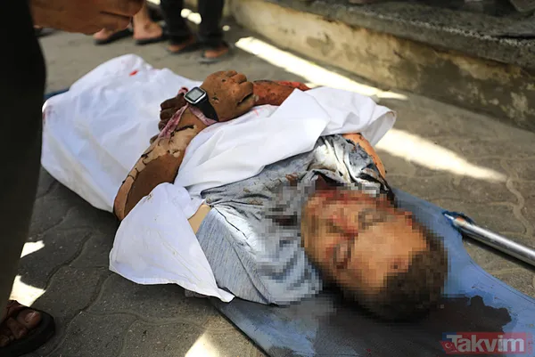 Soykırımcı İsrail Eş-Şati Mülteci Kampı'nı vurdu: Çok sayıda ölü ve yaralı var - 34