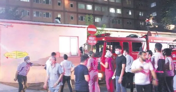 Samatya’daki İstanbul Eğitim Araştırma Hastanesi’nde faciadan dönüldü