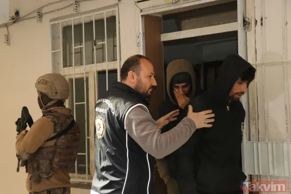 Van'da metruk binada Afganistan uyruklu 13 göçmen yakalandı - 3