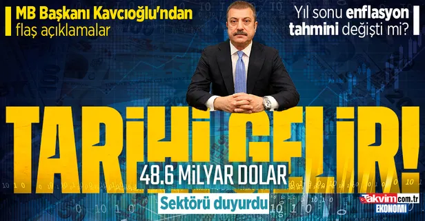 Merkez Bankası Başkanı Şahap Kavcıoğlu'ndan enflasyon açıklaması!