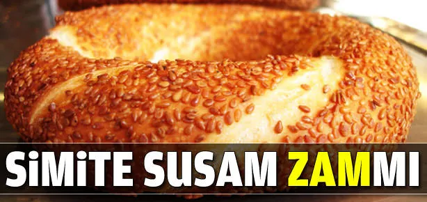 Simite susam zammı!