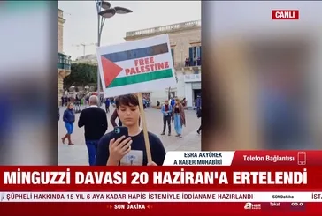 Mattia Ahmet Minguzzi davası ertelendi!