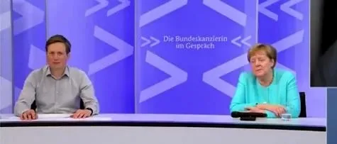 Almanya Başbakanı Angela Merkel çevrim içi toplantıda uyukladı-1