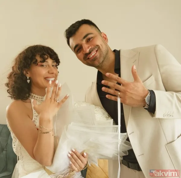 Tuğba Yılmaz ve Alperen Sazlı sessiz sedasız evlendi: Sürpriz nikahtan ilk kareler - 6