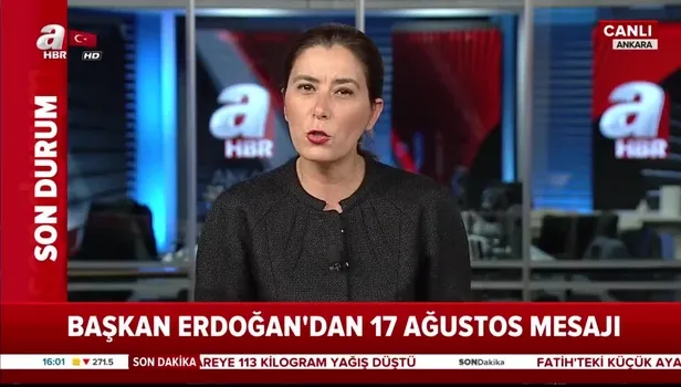Başkan Erdoğan'dan '17 Ağustos' mesajı (Video)