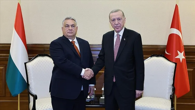 Başkan Erdoğan, Macaristan Başbakanı Orban ile görüştü!
